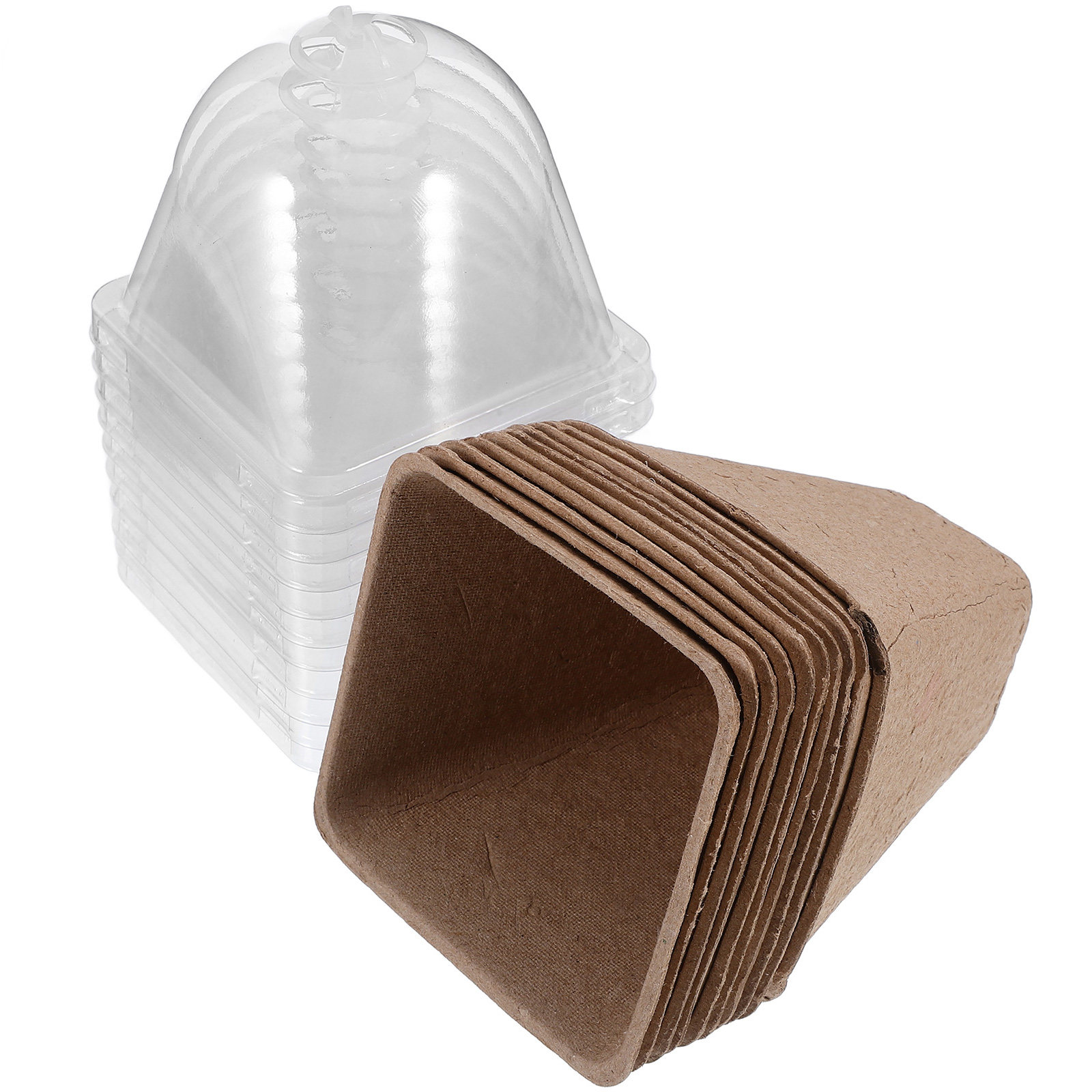 10Pcs Biodegradable Seedling S - đánh giá và giá Humidity Dome Kit