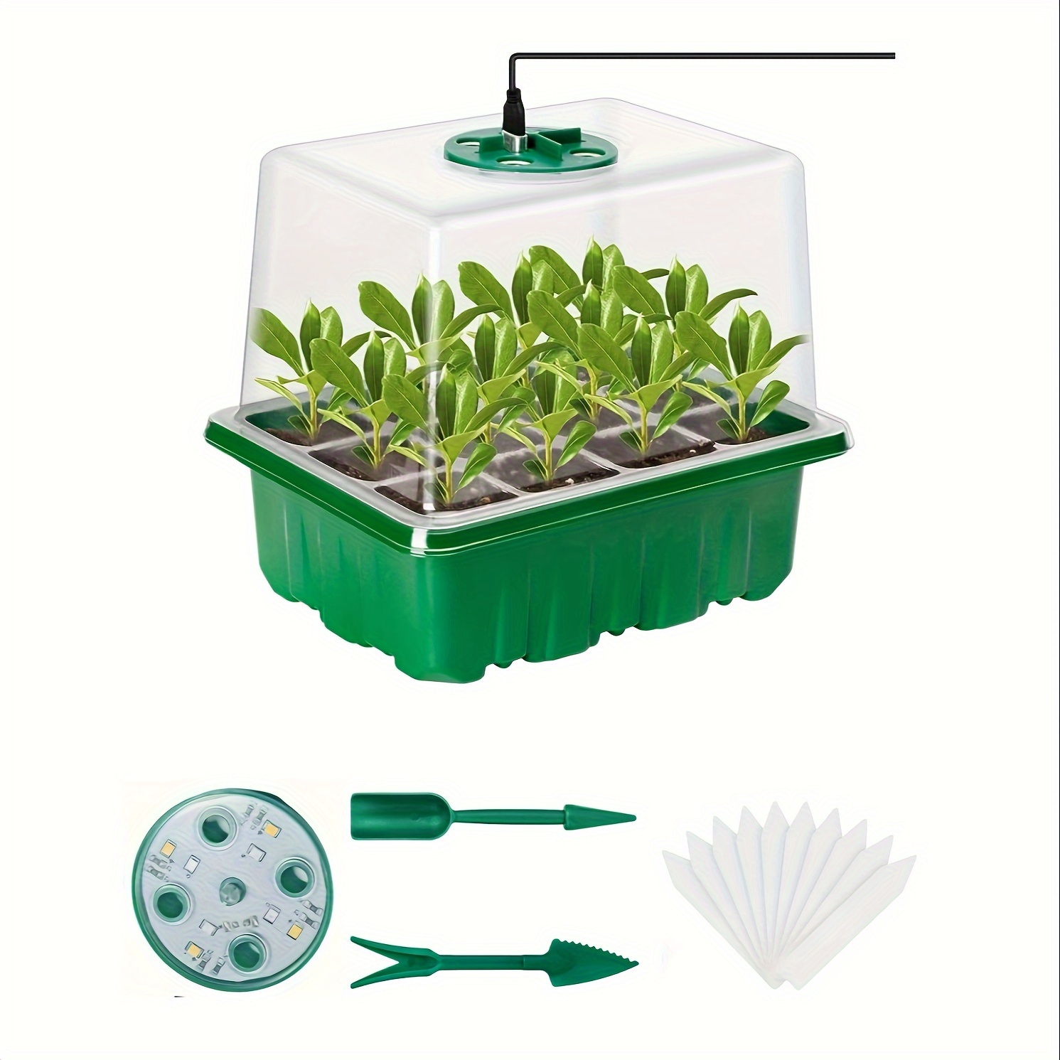 Seedling Starter Kit - 1/2/3 s - đánh giá và giá Humidity Dome Kit